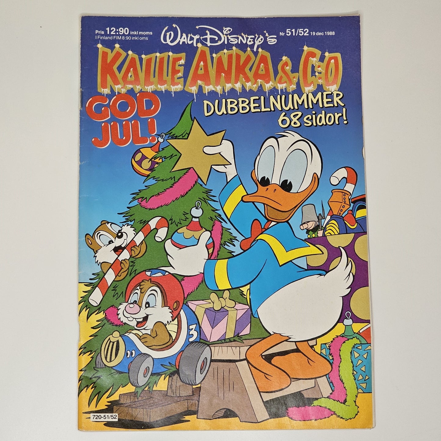 Kalle Anka & Co Nr 51/52 1988 #FN# Dubbeltidning