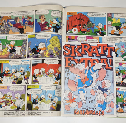 Kalle Anka & Co Nr 7 1988 #VF# + Bilaga (Skrattbilaga)
