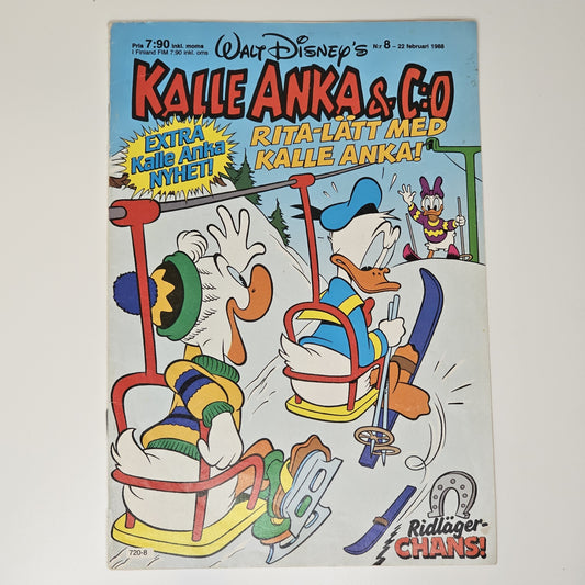 Kalle Anka & Co Nr 8 1988 #FN#