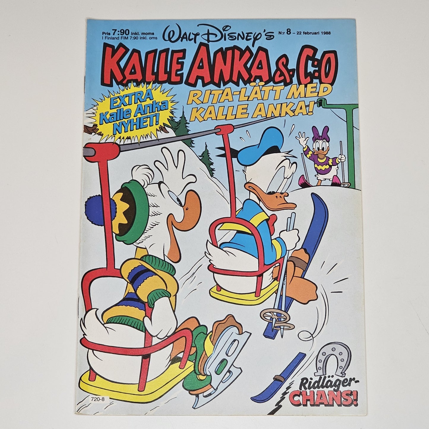 Kalle Anka & Co Nr 8 1988 #FN#