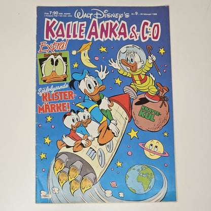 Kalle Anka & Co Nr 9 1988 #VG#