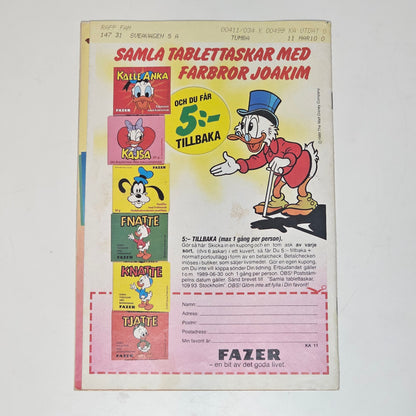 Kalle Anka & Co Nr 11 1989 #VG#