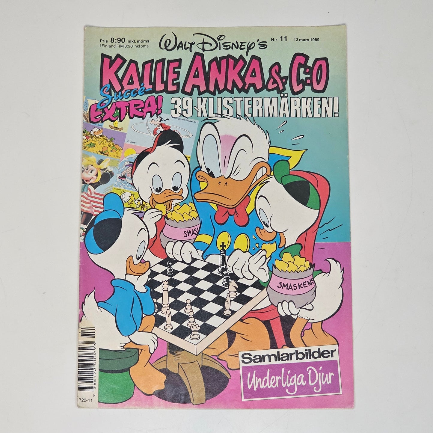 Kalle Anka & Co Nr 11 1989 #VG#