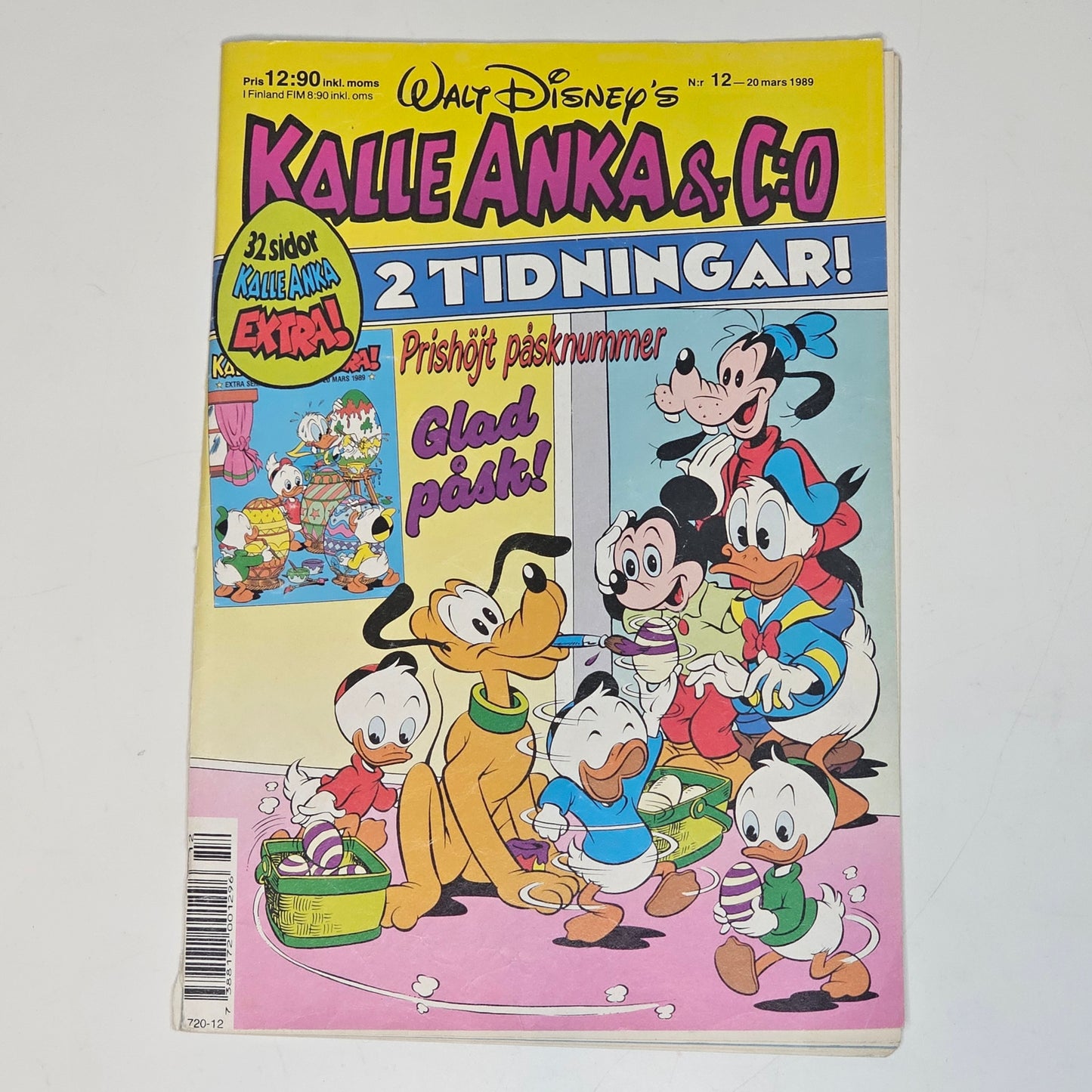 Kalle Anka & Co Nr 12 1989 #VG#