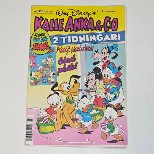 Kalle Anka & Co Nr 12 1989 #VG#