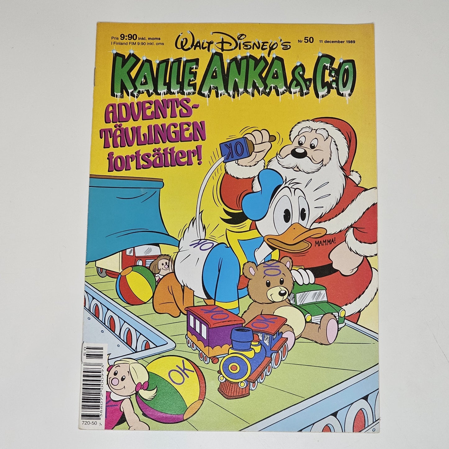 Kalle Anka & Co Nr 50 1989 #VF#