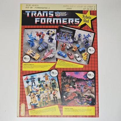 Kalle Anka & Co Nr 7 1989 #VF# + Bilaga (Skrattextra)