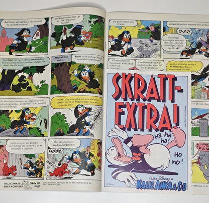 Kalle Anka & Co Nr 7 1989 #VF# + Bilaga (Skrattextra)