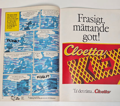 Kalle Anka & Co Nr 15 1990 #VF# + Reklambilaga