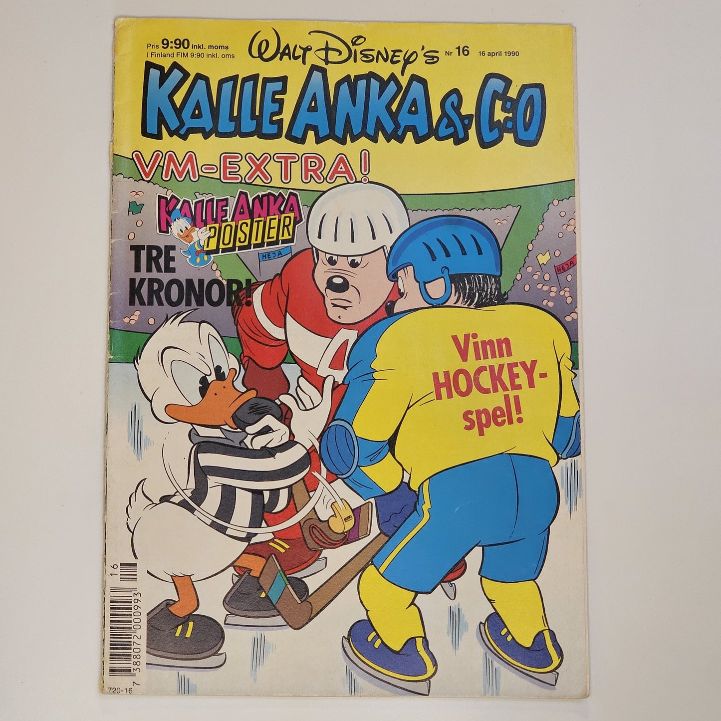 Kalle Anka & Co Nr 16 1990 #VG#