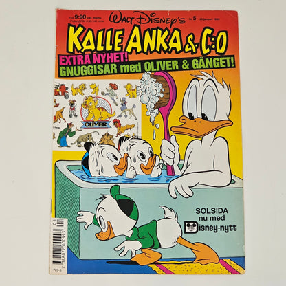 Kalle Anka & Co Nr 5 1990 #VG#