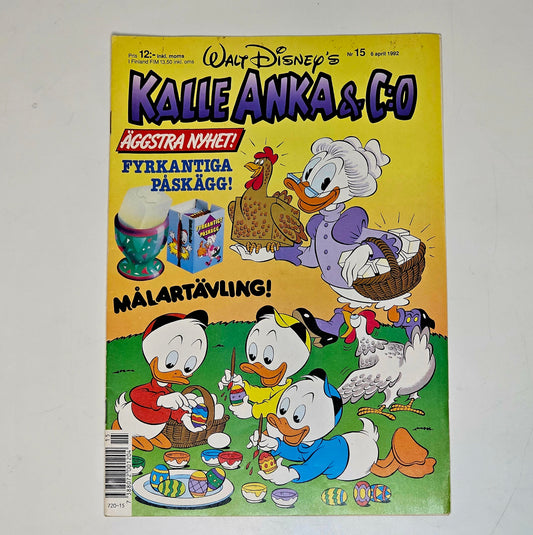 Kalle Anka & Co Nr 15 1992 #FN#