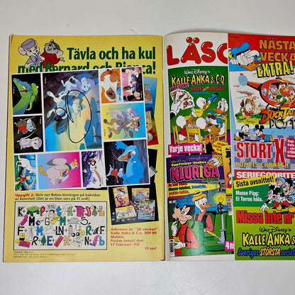 Kalle Anka & Co Nr 5 1992 #FN# + Klistermärken