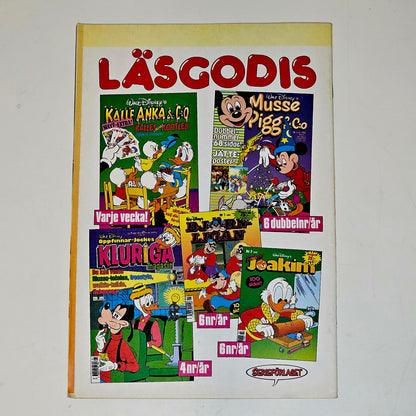 Kalle Anka & Co Nr 6 1992 #FN# + Poster