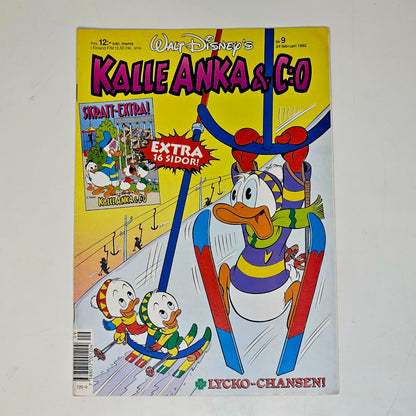 Kalle Anka & Co Nr 9 1992 #FN# + Skratt-Extra!