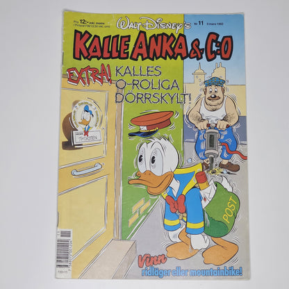 Kalle Anka & Co Nr 11 1992 #VG#