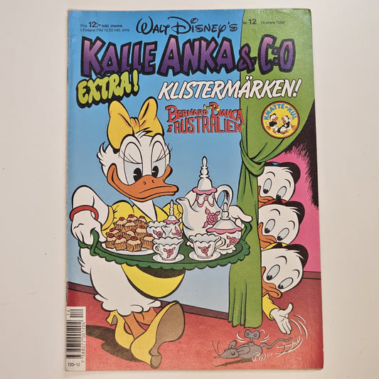 Kalle Anka & Co Nr 12 1992 #VG#