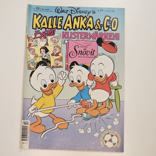 Kalle Anka & Co Nr 14 1992 #VG#