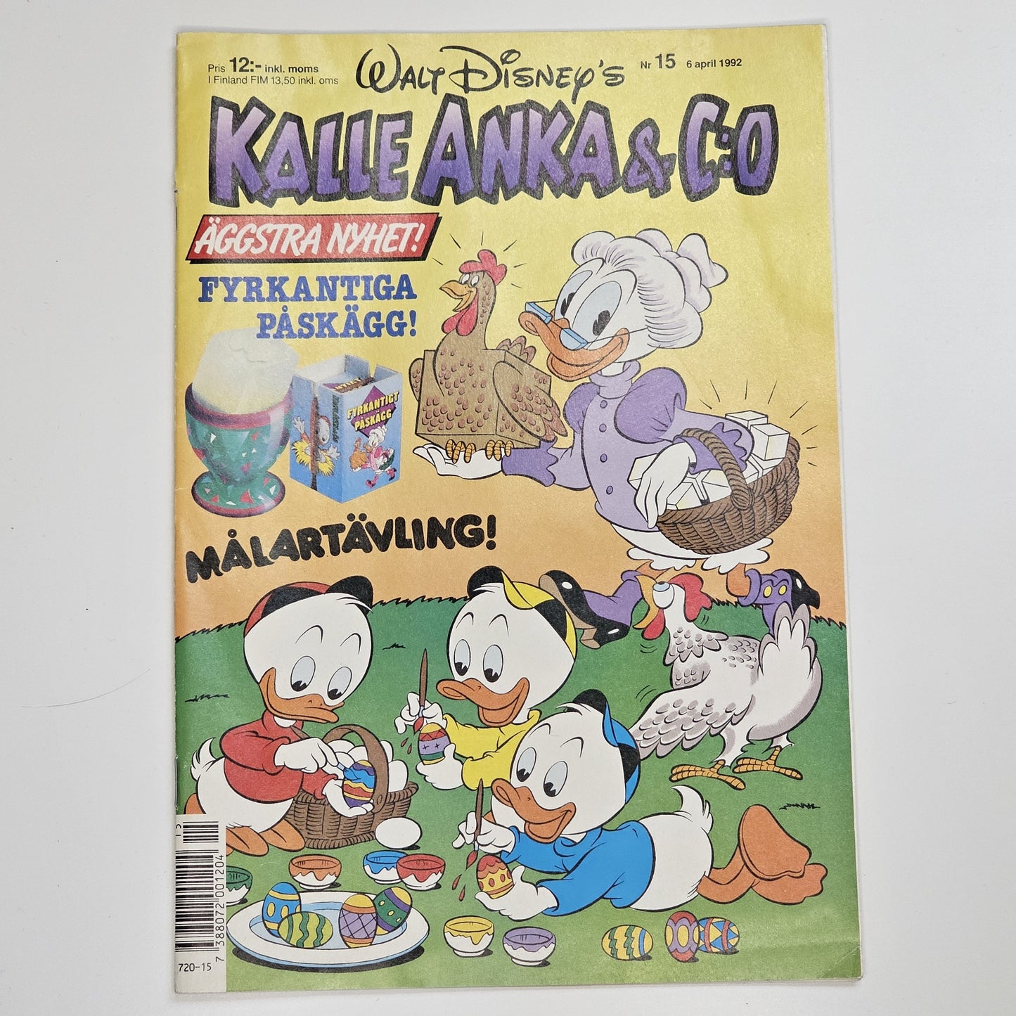 Kalle Anka & Co Nr 15 1992 #VG#