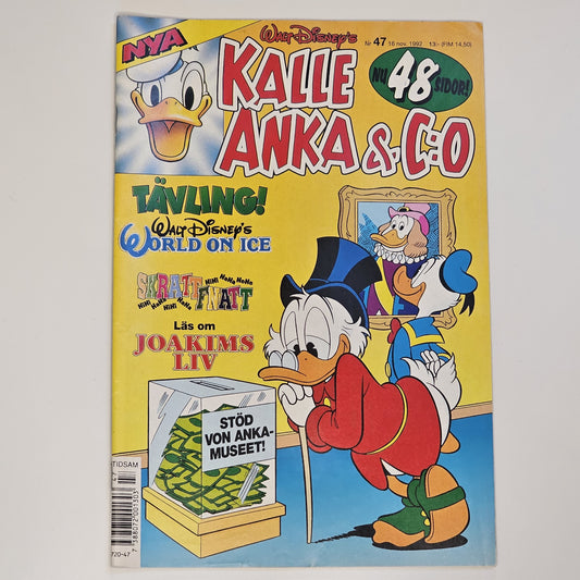 Kalle Anka & Co Nr 47 1992 #FN#
