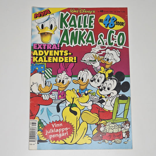 Kalle Anka & Co Nr 48 1992 #VG#