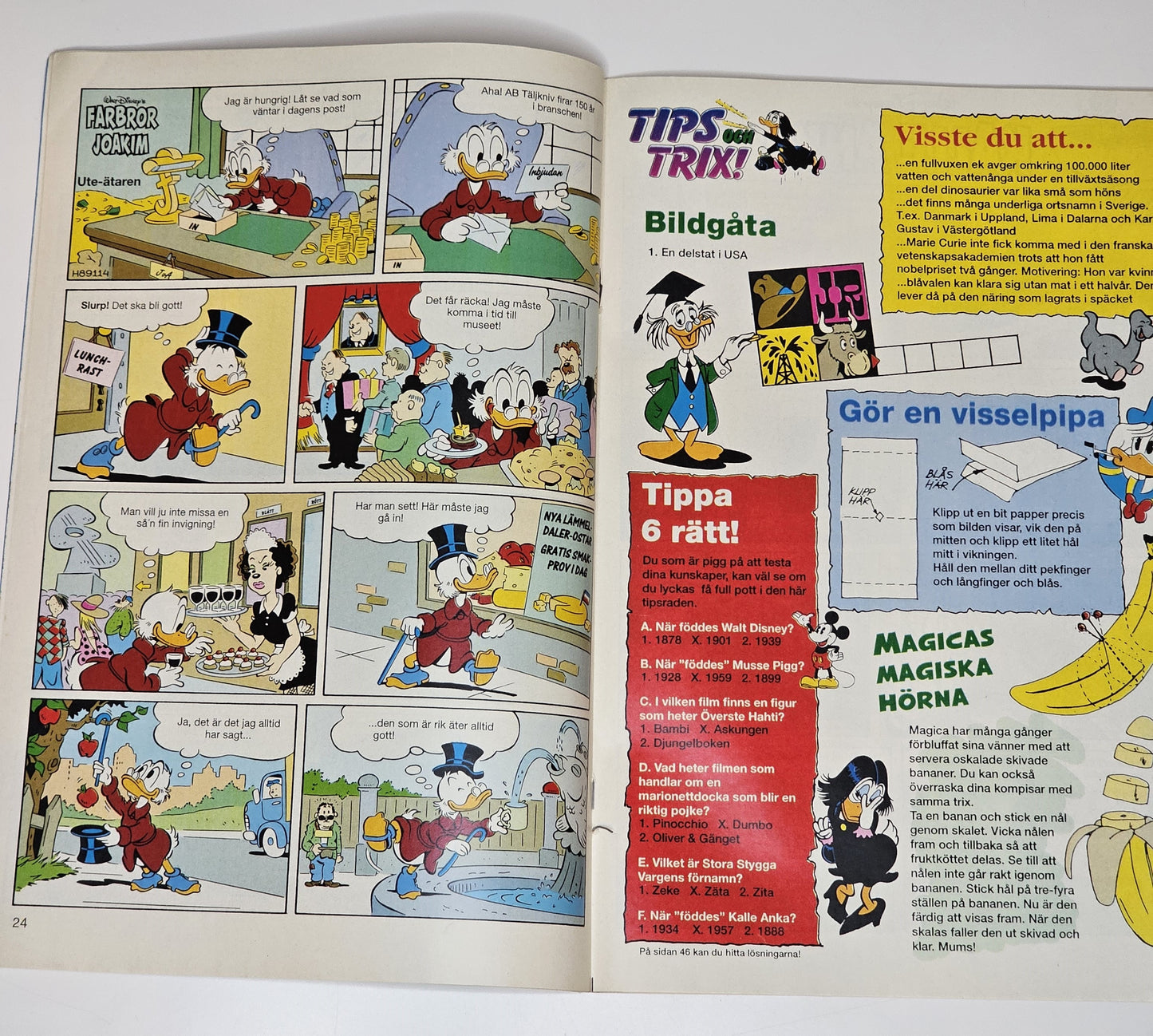 Kalle Anka & Co Nr 10 1993 #FN#