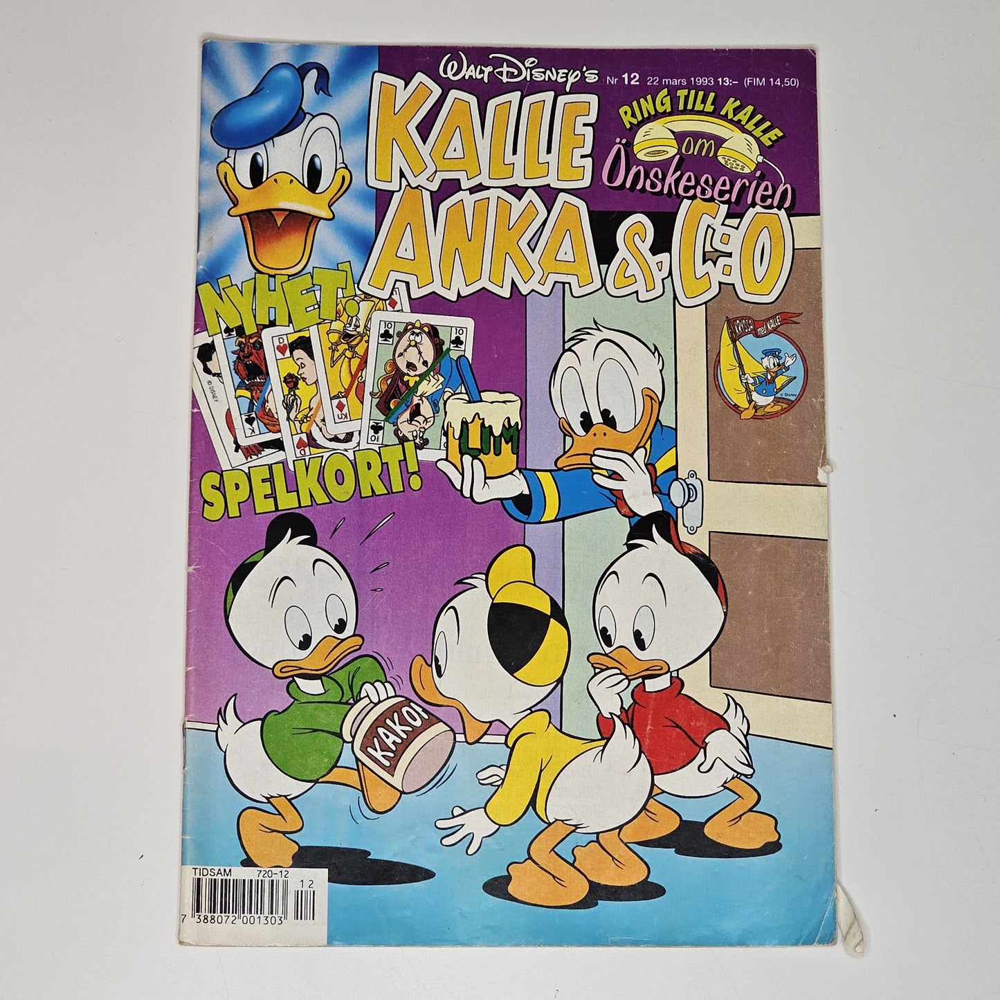 Kalle Anka & Co Nr 12 1993 #VG#