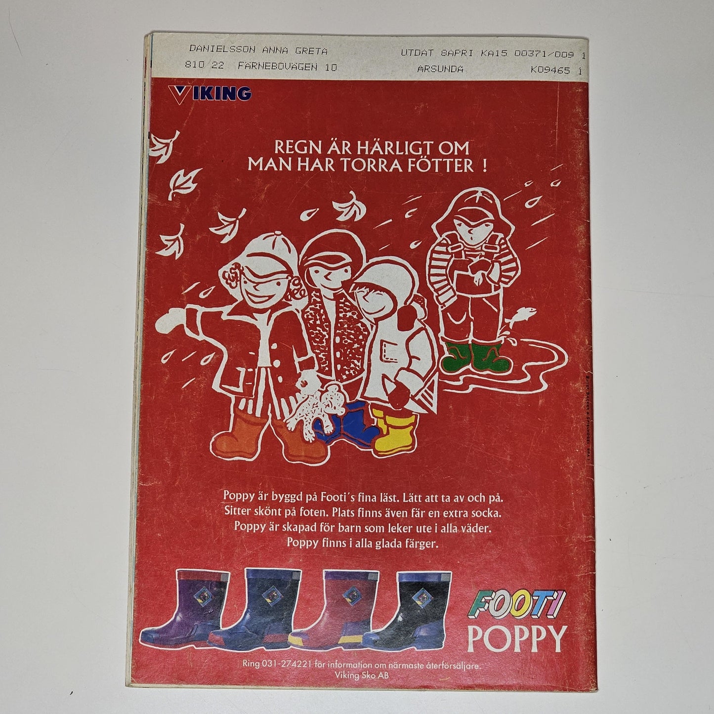 Kalle Anka & Co Nr 15 1993 #FN# + Bilaga (Djungelextra)