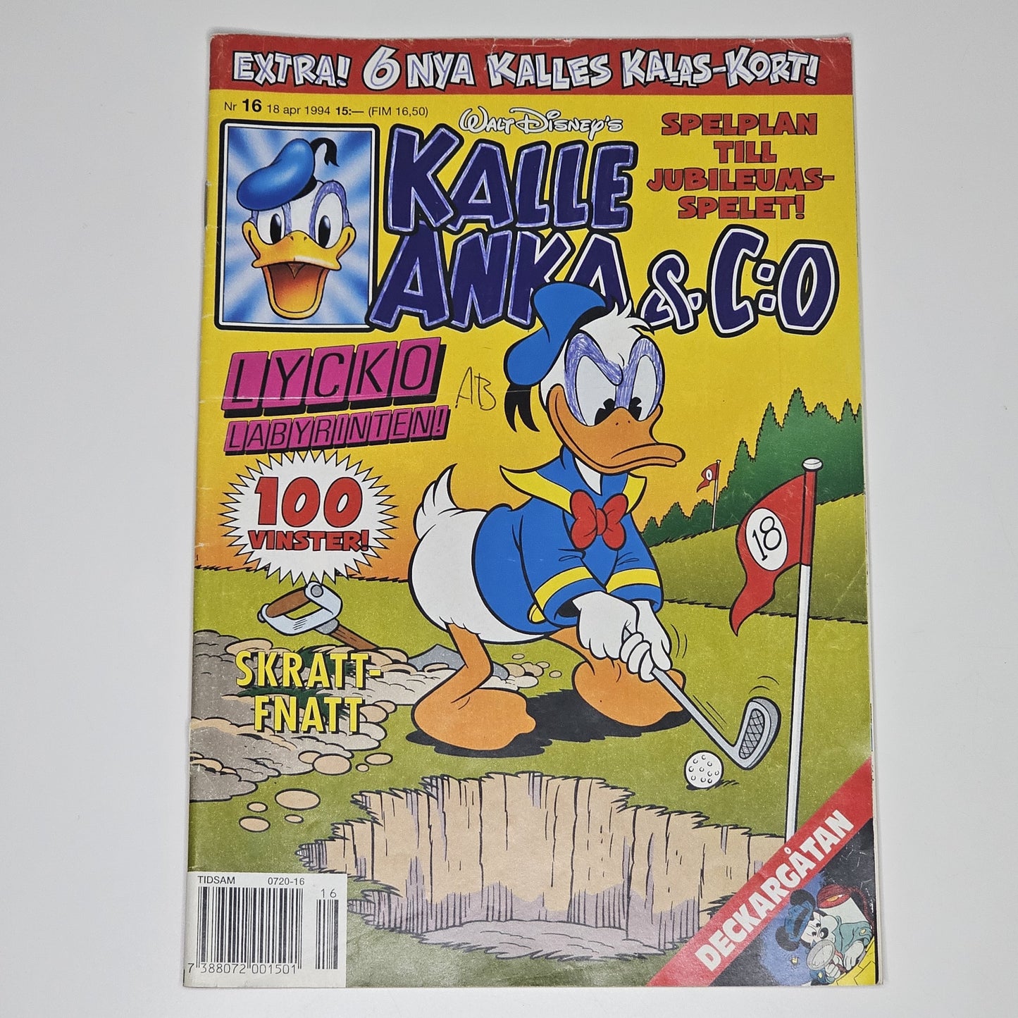 Kalle Anka & Co Nr 16 1994 #FR#