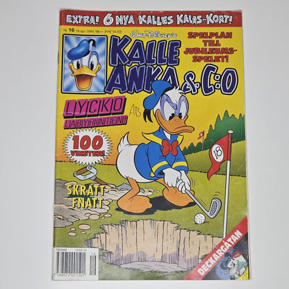 Kalle Anka & Co Nr 16 1994 #FR#