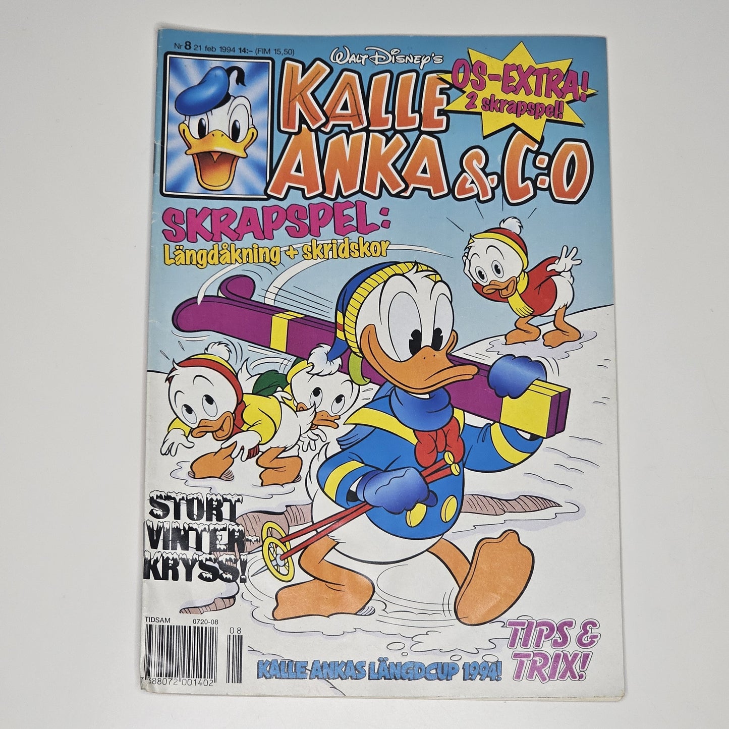 Kalle Anka & Co Nr 8 1994 #VG#