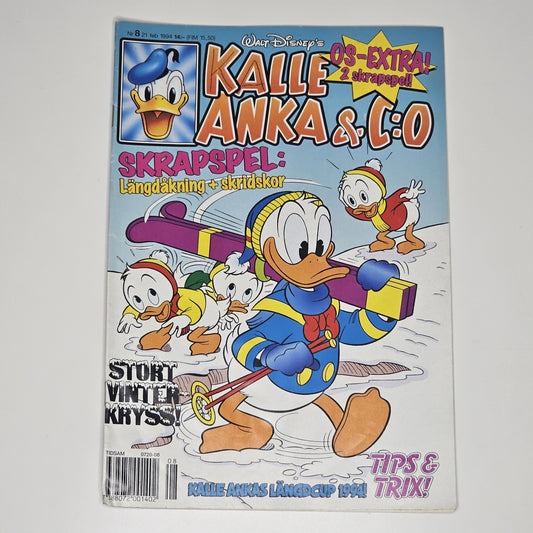 Kalle Anka & Co Nr 8 1994 #VG#