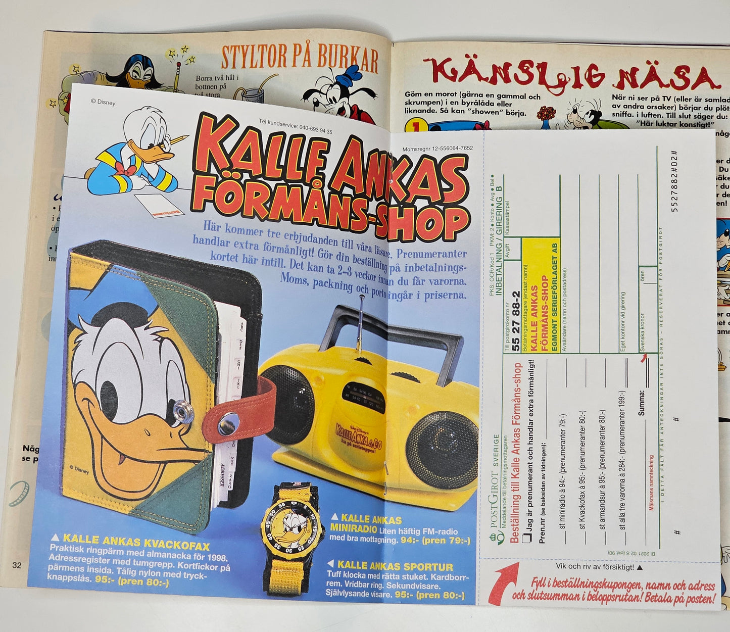 Kalle Anka & Co Nr 10 1998 #VG#