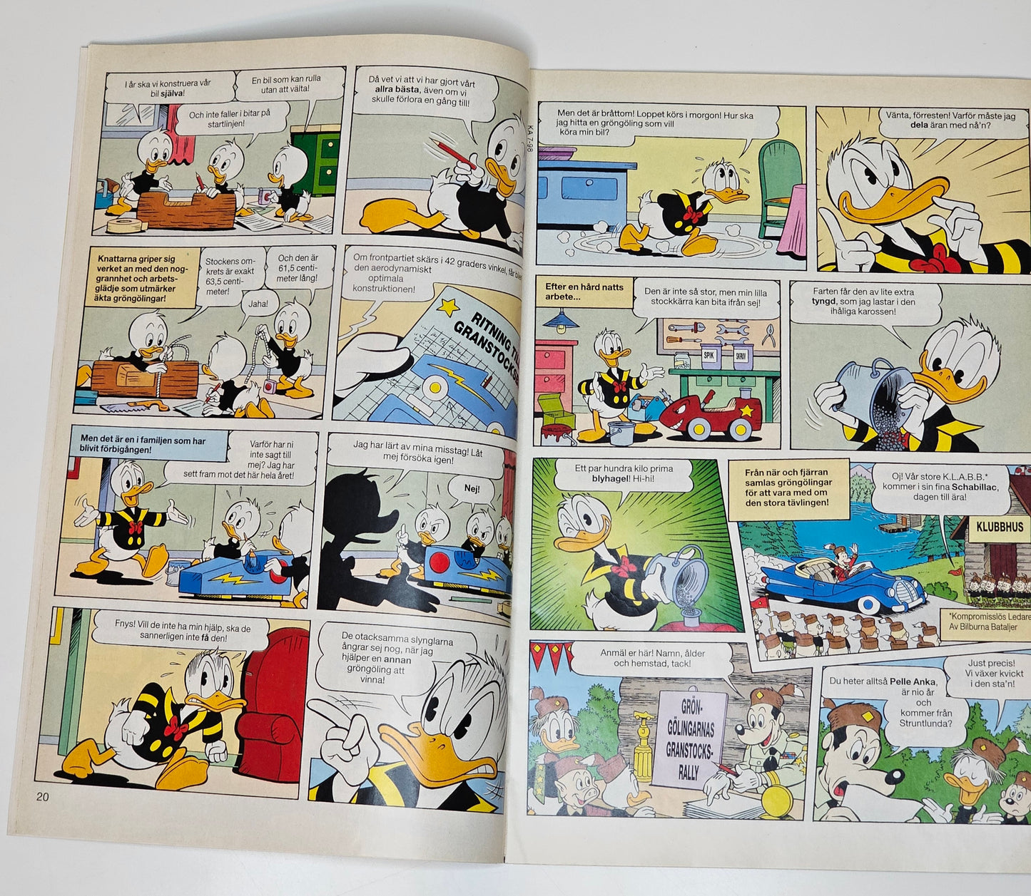 Kalle Anka & Co Nr 7 1998 #VG#