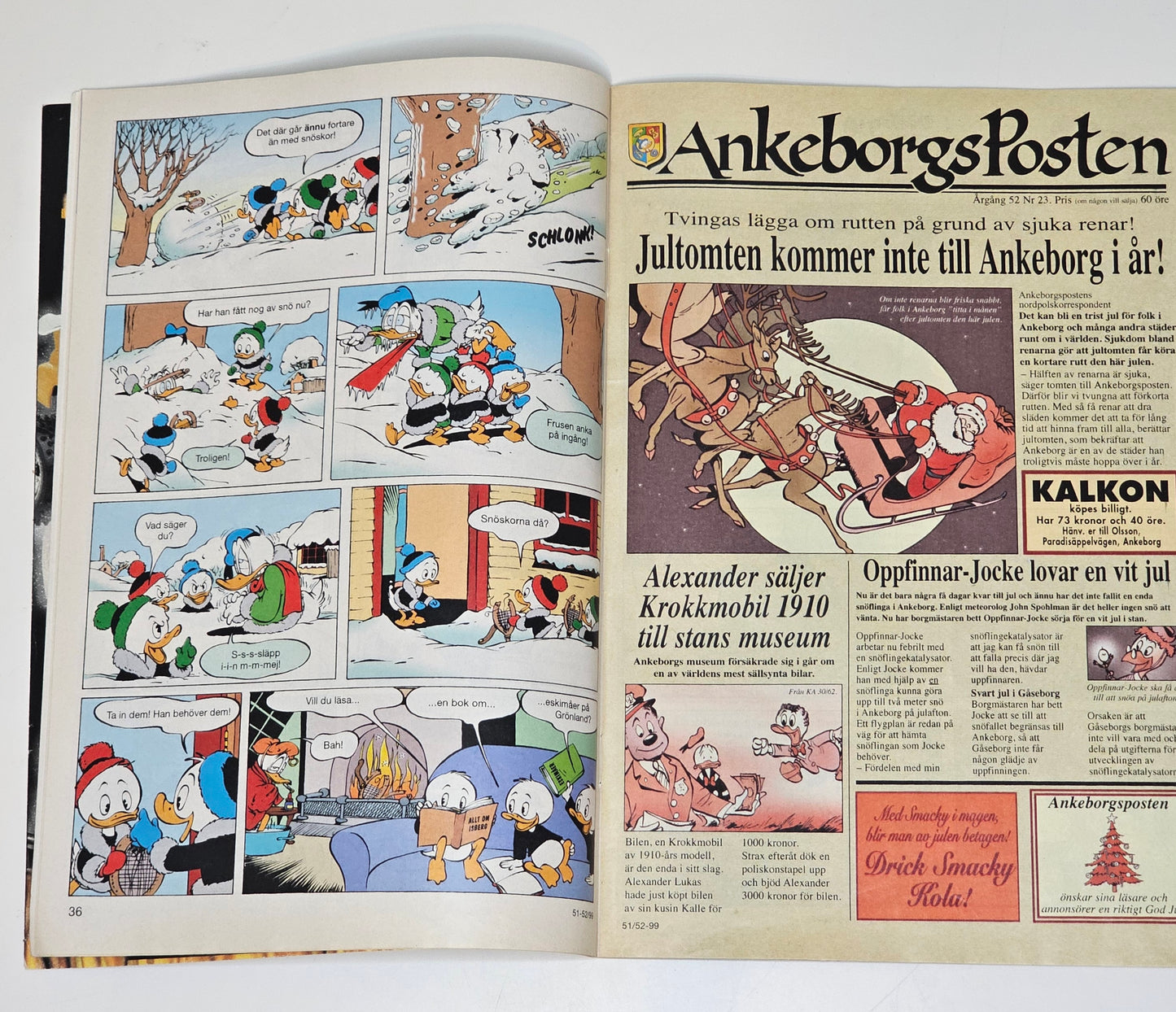 Kalle Anka & Co Nr 51-52 1999 #GD#