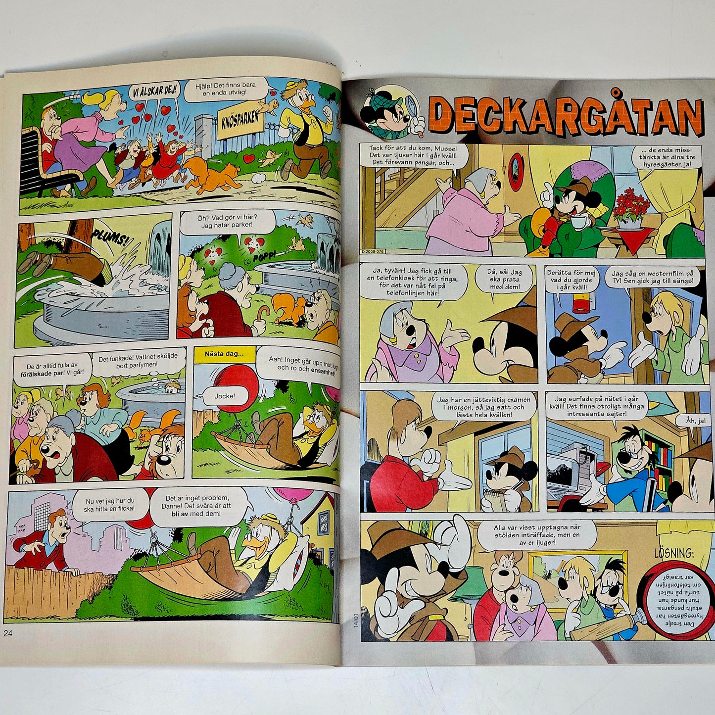 Kalle Anka & Co Nr 14 2001 #FN#