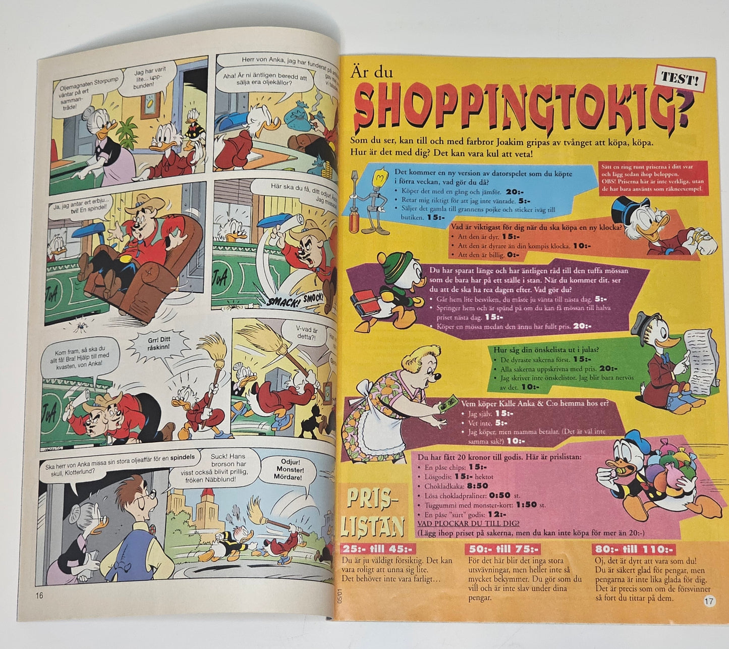 Kalle Anka & Co Nr 5 2001 #FN#