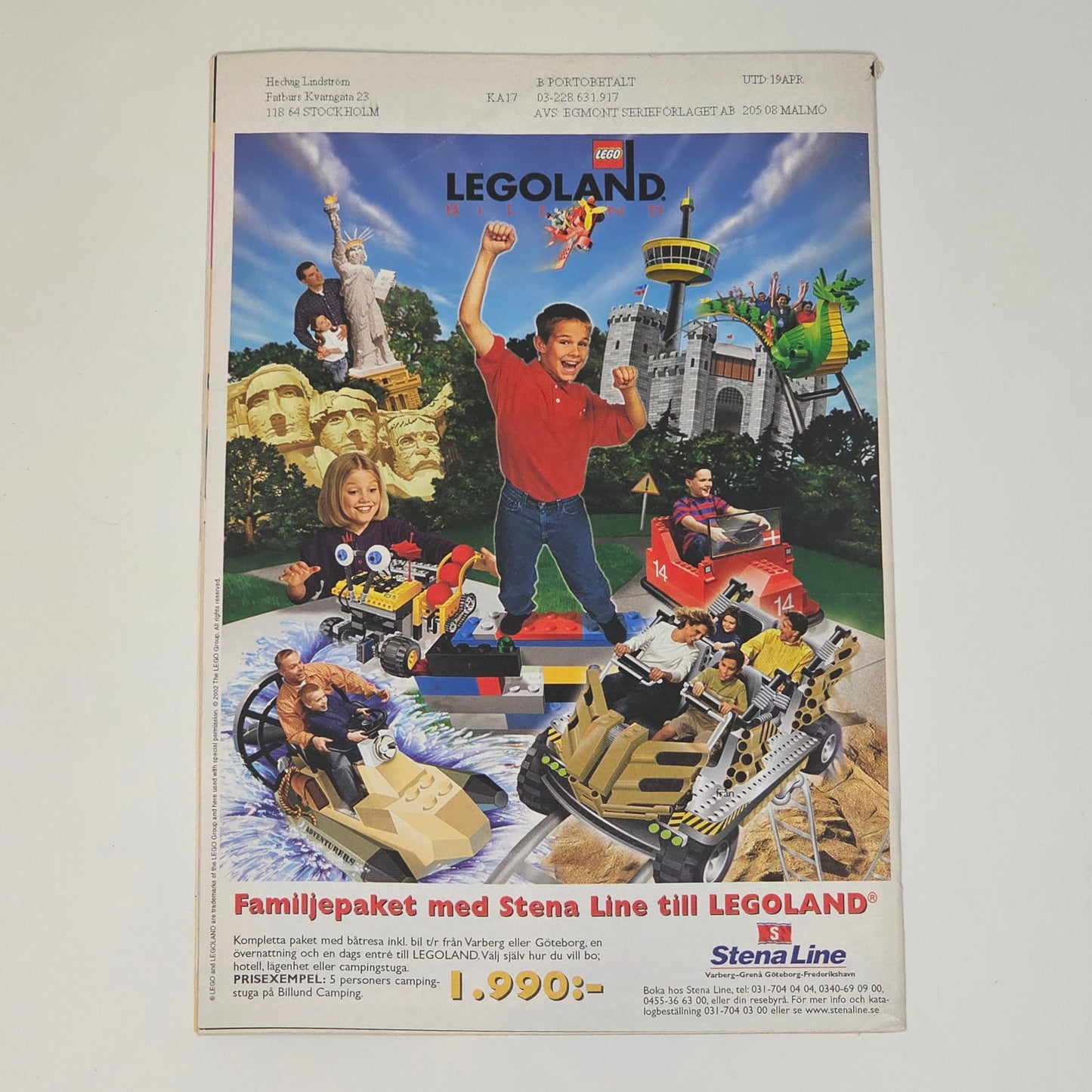 Kalle Anka & Co Nr 17 2002 #FN# + Affisch