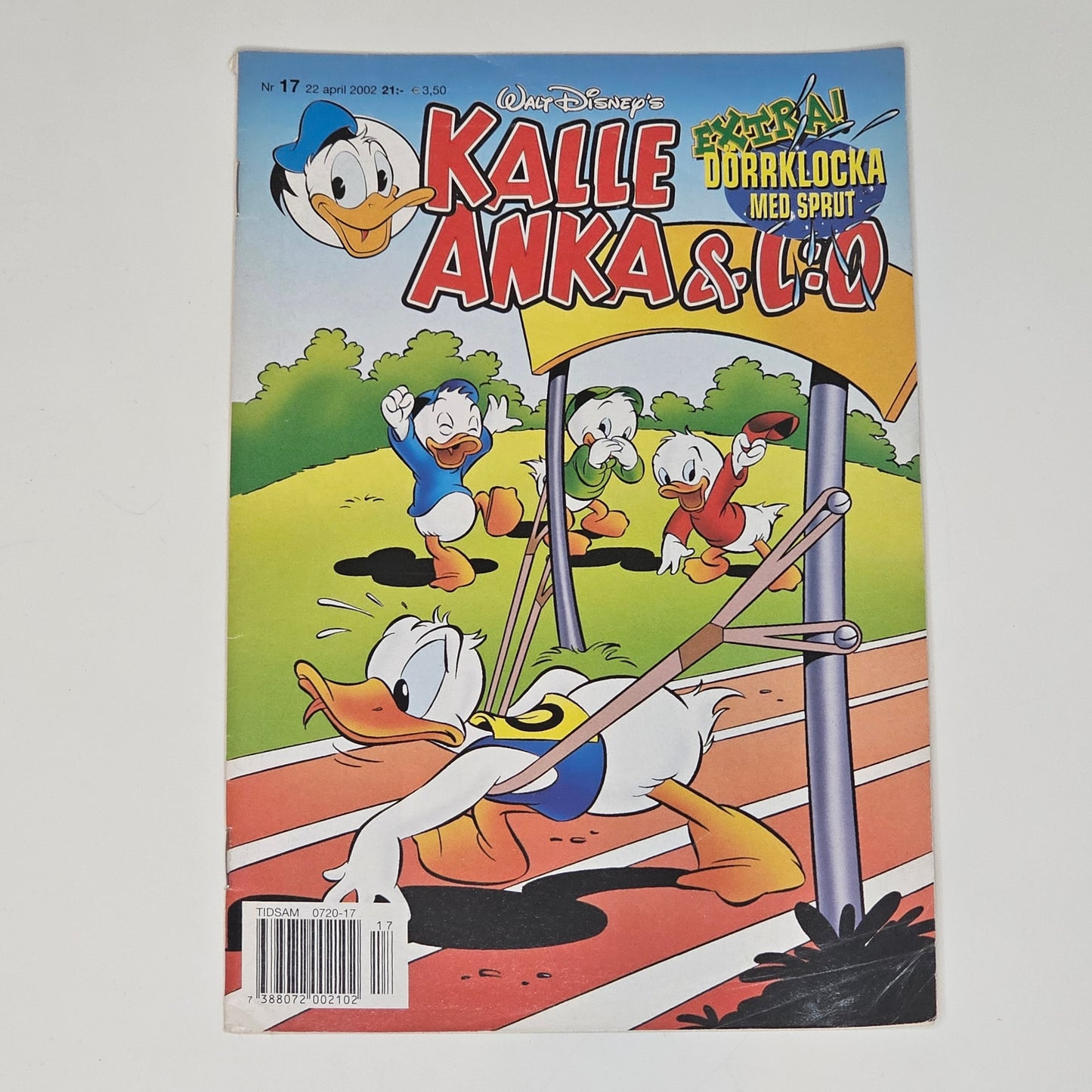 Kalle Anka & Co Nr 17 2002 #FN# + Affisch
