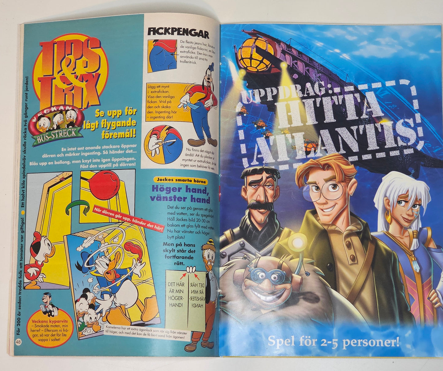 Kalle Anka & Co Nr 13-14 2002 #VG# + Bilaga