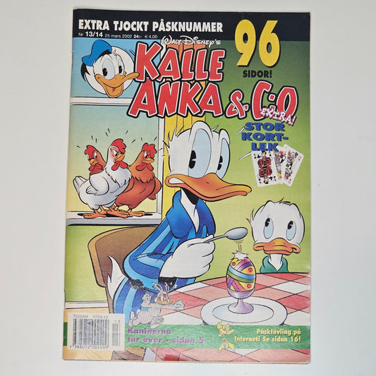 Kalle Anka & Co Nr 13-14 2002 #FN# + Bilaga