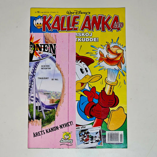 Kalle Anka & Co Nr 18 2005 #FN# + Reklambilaga