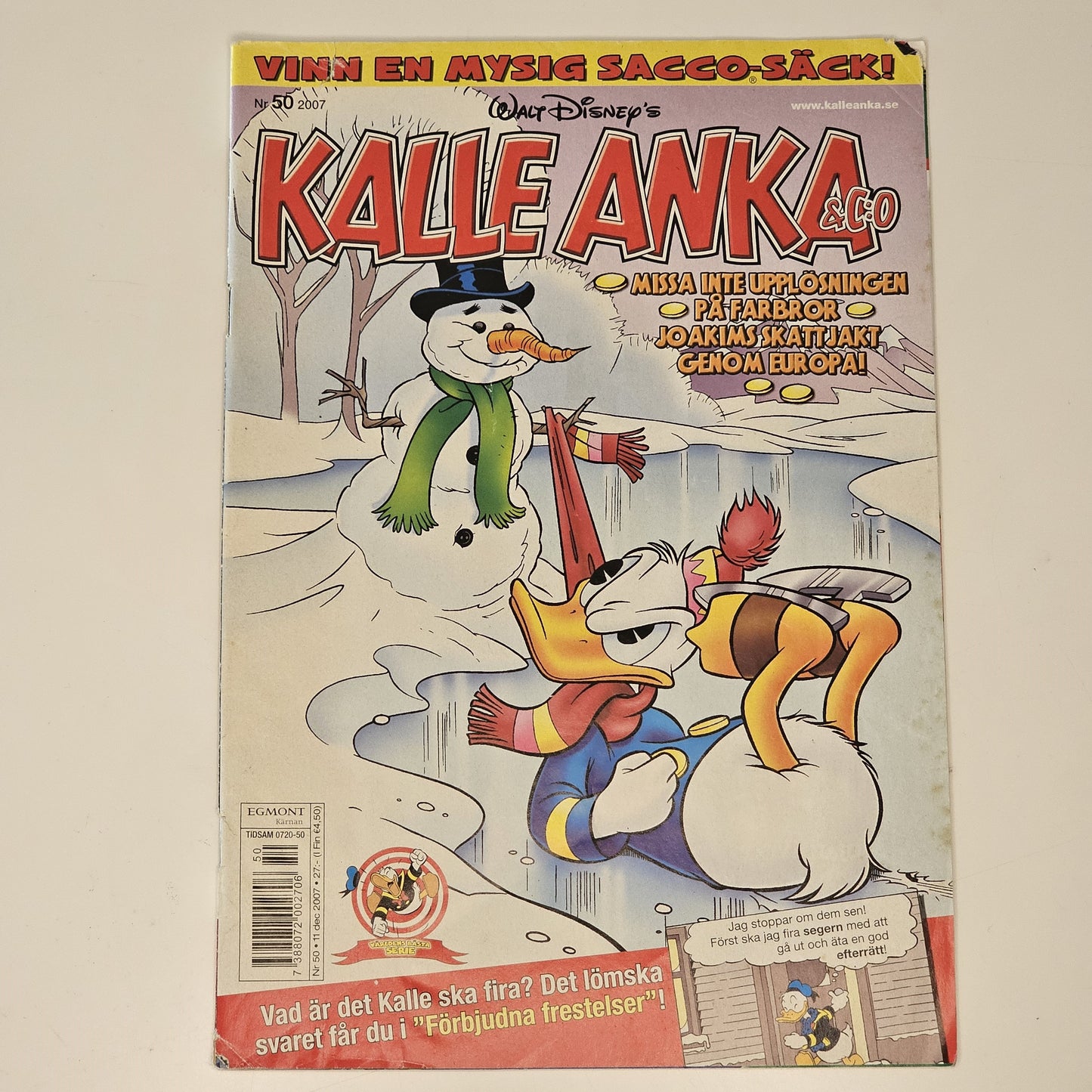 Kalle Anka & Co Nr 50 2007 #VG#