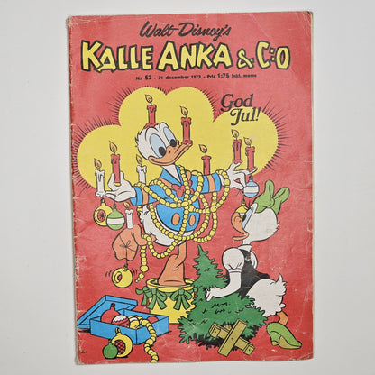 Kalle Anka & Co Nr 52 1972 #GD#