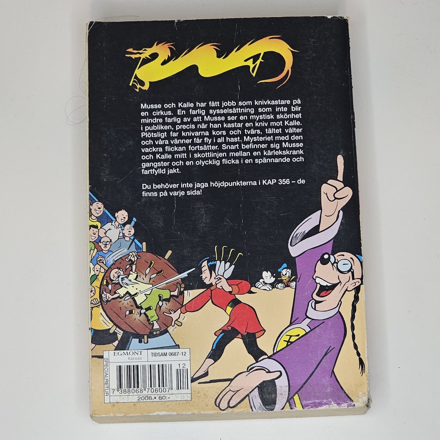 Kalle Ankas Dubbelpocket Nr 356 2008 #VG#