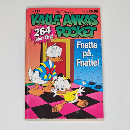 Kalle Ankas Pocket Nr 111 1989 #FN#