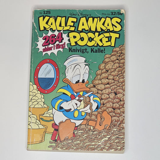 Kalle Ankas Pocket Nr 125 1990 #VG#
