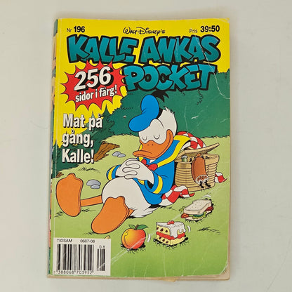 Kalle Ankas Pocket Nr 196 1996 #VG#