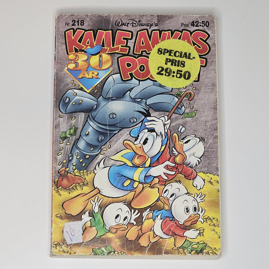Kalle Ankas Pocket Nr 218 1998 #VG#