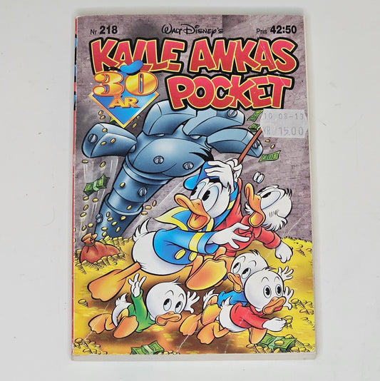 Kalle Ankas Pocket Nr 218 1998 #VG#